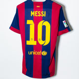 Barcelona 2014-15 Messi Home Kit (L)