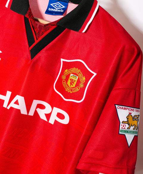 Manchester United 1994-95 Beckham Home Kit (L)