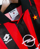 Milan 1994-95 Long Sleeve Home Kit (L)