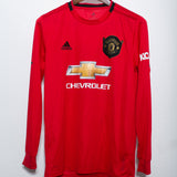Man United 2019-20 Rashford Long Sleeve Home Kit (M)