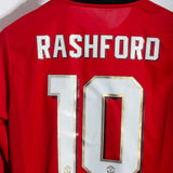 Man United 2019-20 Rashford Long Sleeve Home Kit (M)