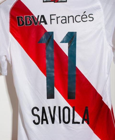 River Plate 2015-16 Saviola Home Kit (S)