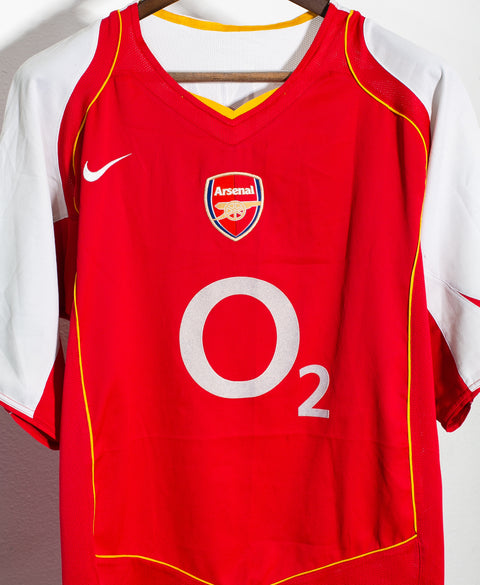 Arsenal 2004-05 Henry Home Kit (XL)