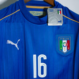 Italy 2016 De Rossi Home Kit NWT (L)