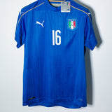 Italy 2016 De Rossi Home Kit NWT (L)