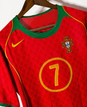 Portugal 2004 Figo Home Kit (L)