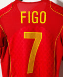 Portugal 2004 Figo Home Kit (L)