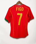 Portugal 2004 Figo Home Kit (L)