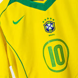 Brazil 2004 Ronaldinho Home Kit (XL)