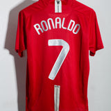 Manchester United 2007-08 Ronaldo Home Kit (L)