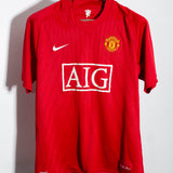 Manchester United 2007-08 Ronaldo Home Kit (L)