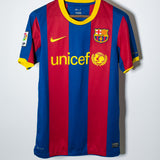 Barcelona 2010-11 David Villa Home Kit (S)