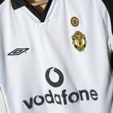 Manchester United 2001-02 Beckham Reversible Away Kit (M)