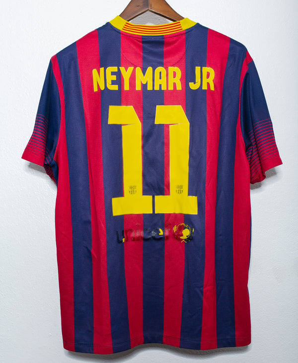 Barcelona 2013-14 Neymar Home Kit (XL)