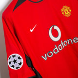 Manchester United 2002-04 Forlan Home Kit (L)