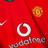 Manchester United 2002-04 Forlan Home Kit (L)
