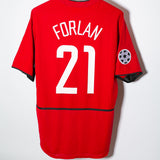 Manchester United 2002-04 Forlan Home Kit (L)