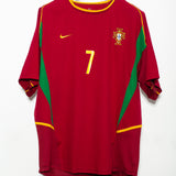 Portugal 2002 Figo Home Kit (XL)