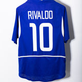 Brazil 2002 Rivaldo Away Kit (L)