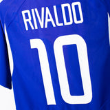 Brazil 2002 Rivaldo Away Kit (L)
