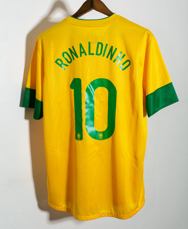 Brazil 2012 Ronaldinho Home Kit (XL)