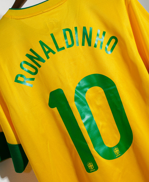 Brazil 2012 Ronaldinho Home Kit (XL)