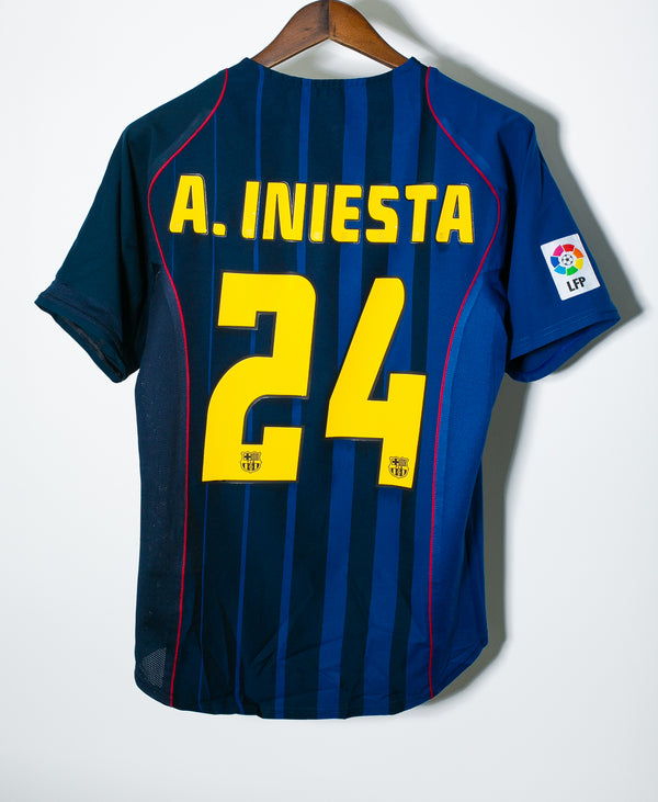 Barcelona 2004-05 Iniesta Away Kit (S)