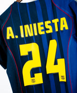 Barcelona 2004-05 Iniesta Away Kit (S)