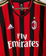 AC Milan 2013-14 Balotelli Home Kit (XL)