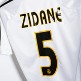 Real Madrid 2004-05 Zidane Home Kit (S)