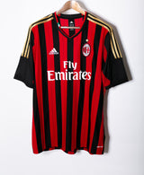 AC Milan 2013-14 Balotelli Home Kit (XL)