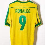 Brazil 1998 Ronaldo Home Kit (L)