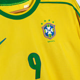 Brazil 1998 Ronaldo Home Kit (L)