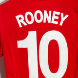 Manchester United 2009-10 Rooney Home Kit (S)