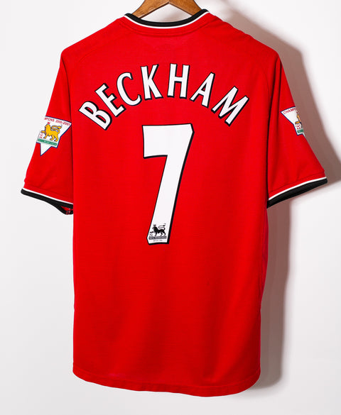 Manchester United 2001-02 Beckham Home Kit (L)