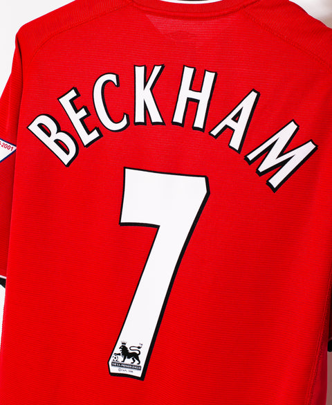 Manchester United 2001-02 Beckham Home Kit (L)