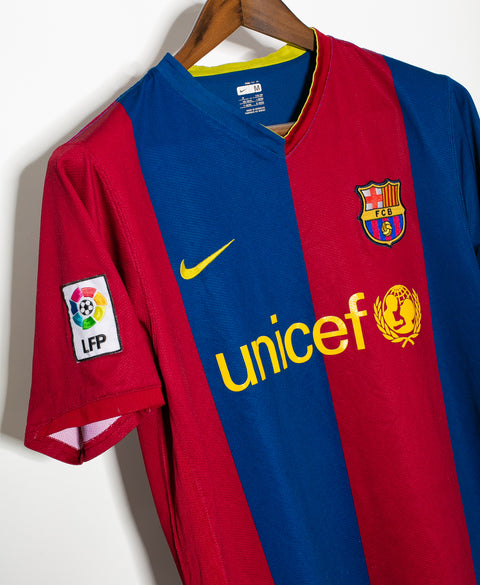 Barcelona 2006-07 Ronaldinho Home Kit (M)