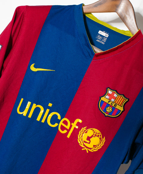 Barcelona 2006-07 Ronaldinho Home Kit (M)