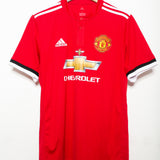 Man United 2017-18 Rashford Home Kit (L)