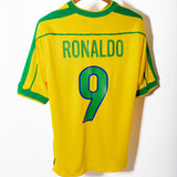 Brazil 1998 Ronaldo Home Kit (M)