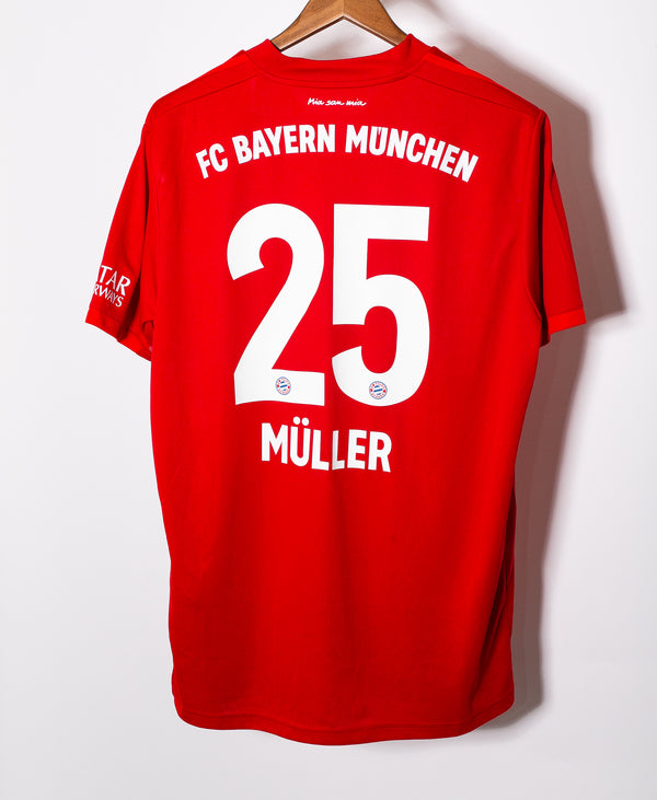 Bayern Munchen 2019-20 Muller Home Kit (XL)