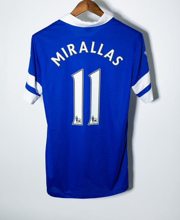 Everton 2013-14 Mirallas Home Kit (S)