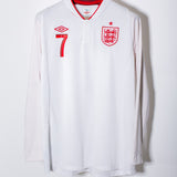England 2012 Beckham Long Sleeve Home Kit (XL)