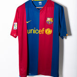 Barcelona 2006-07 Ronaldinho Home Kit (XL)