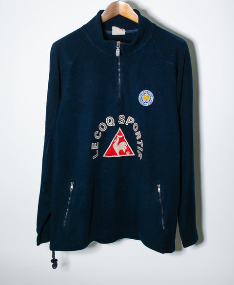 Leicester City 2000 Half-Zip Fleece Jacket (L)