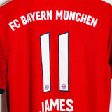 Bayern Munich 2018-19 James Home Kit (L)