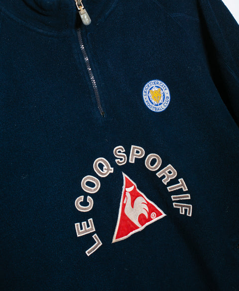 Leicester City 2000 Half-Zip Fleece Jacket (L)