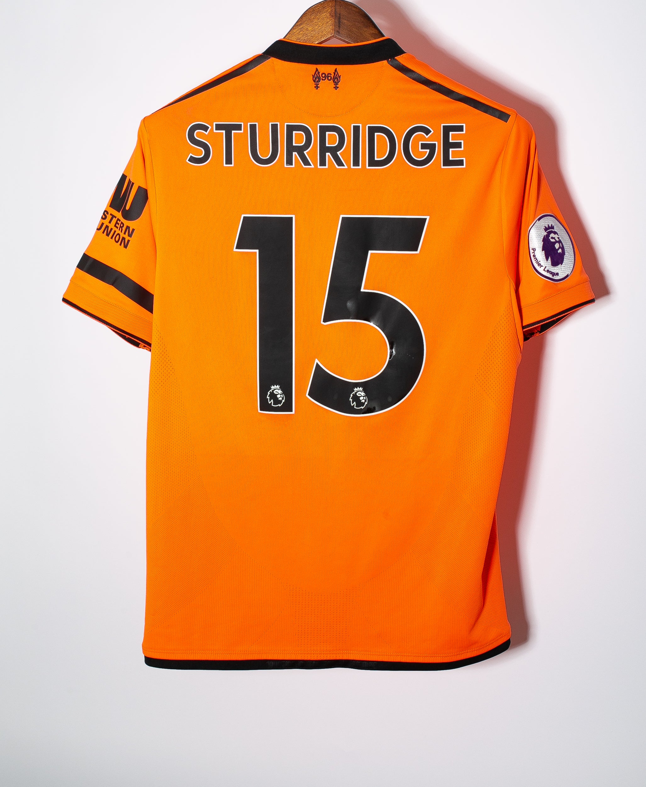 Liverpool No15 Sturridge Away Jersey