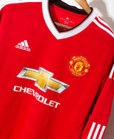 Manchester United 2015-16 Rashford Long Sleeve Home Kit (XL)