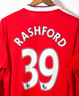 Manchester United 2015-16 Rashford Long Sleeve Home Kit (XL)